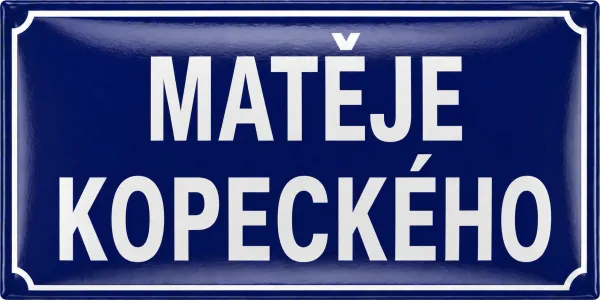 Smaltovaná ulice DAR ulice 40